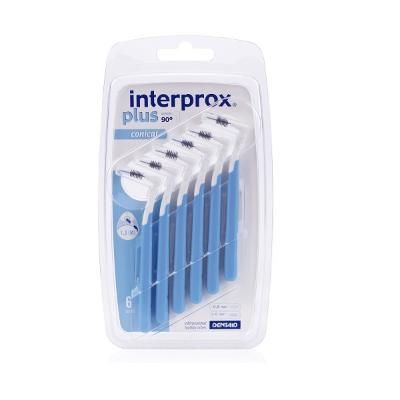 Межзубный ёршик INTERPROX Plus Conical 6шт син-1,3
