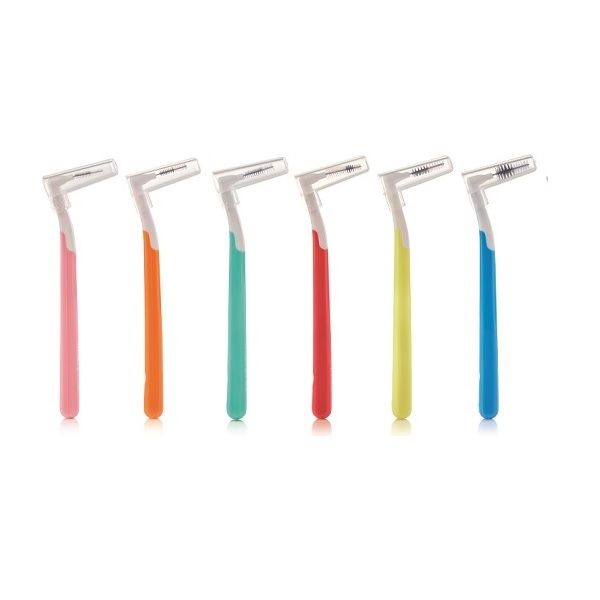 Межзубный ёршик INTERPROX Plus 2G MIX ассорти 6шт