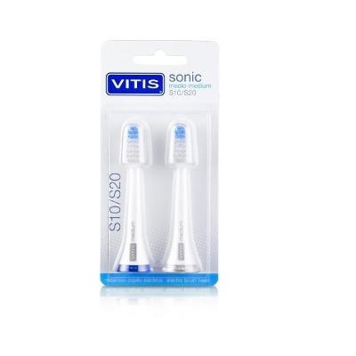 Сменные чистящие насадки VITIS® Sonic средняя жесткость