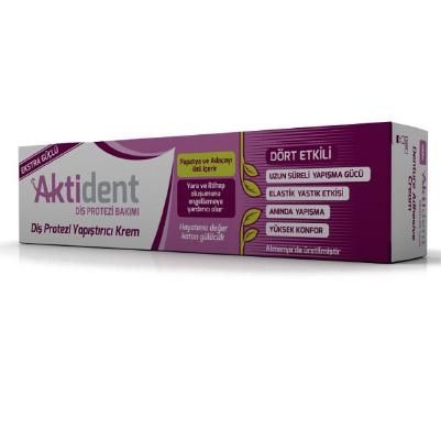 Крем для фиксации протезов экстра-сильный Aktident