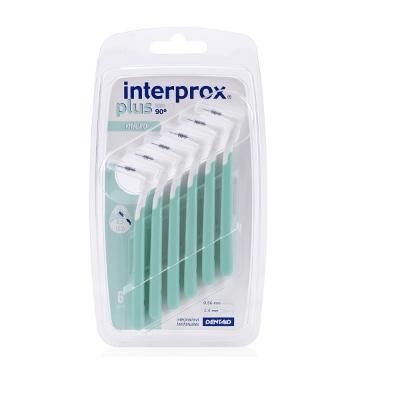 Ёршик межзубный INTERPROX Plus Micro 6шт зел-0,9