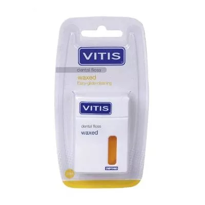Межзубная нить VITIS® жел тв.уп., 50м