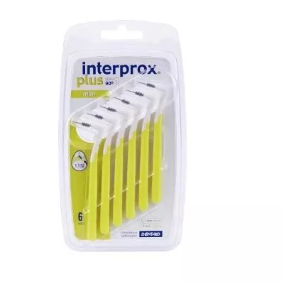 Ёршик межзубный INTERPROX Plus Mini 6шт жел-1,1