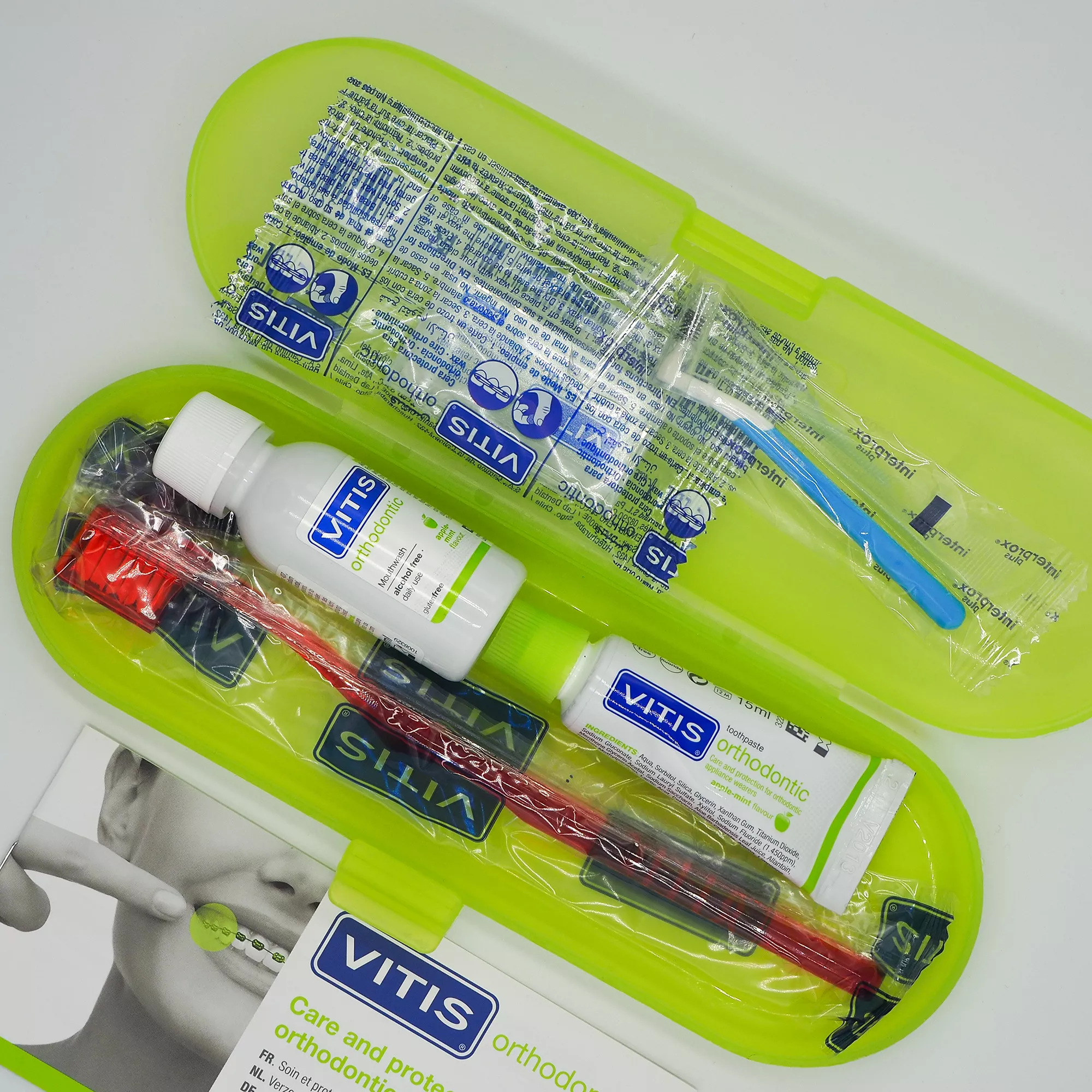 Дорожный набор ортодонтический VITIS® Orthodontic c воском