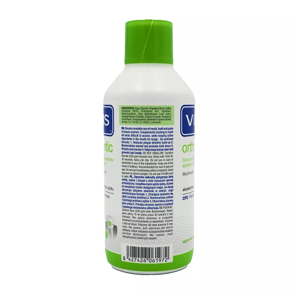 Ополаскиватель для полости рта Orthodontic VITIS®, 500мл