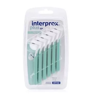 Ёршик межзубный INTERPROX Plus Micro 6шт зел-0,9
